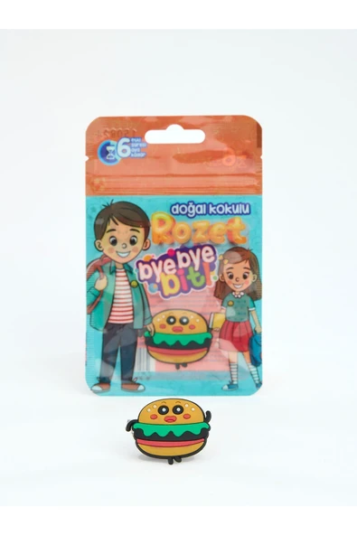 BYE BYE BİT BYE BYE BİT Yeni Nesil Doğal Kokulu Bit Rozeti - 6