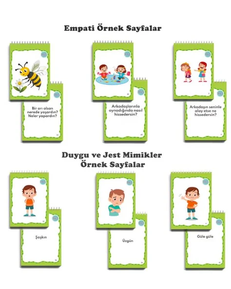 Dka Yayınları Duygu ve Empati Çalışma Seti - Resim 2