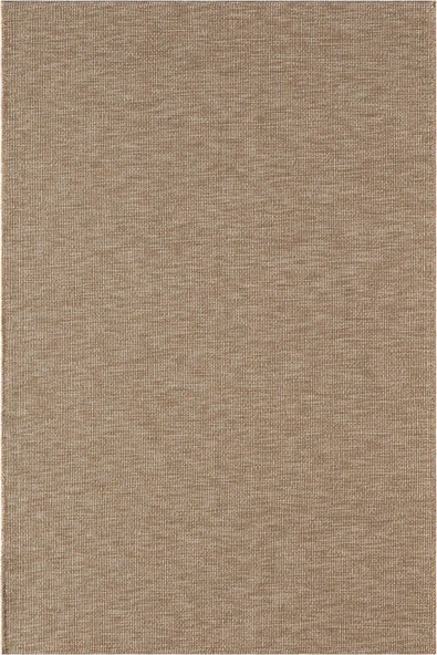 Mumbai MU002B Bej Doğal Kilim Görünümlü Pamuk Tuşeli Kaymaz Pamuk Taban Dekoratif Halı Tozu Yok 160 X 230 BEJ