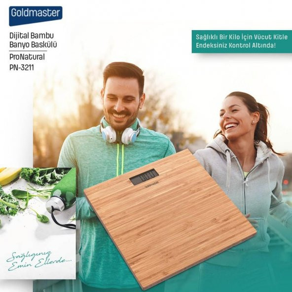 GOLDMASTER PN-3211 PRONATURAL GENİŞ LED EKRAN DİJİTAL BAMBU BASKÜL - 4