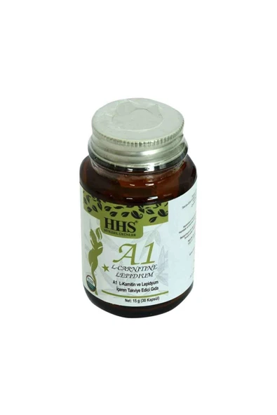 HHS HHS Adipa Bx A1 L-Carnitine Lepidium Bitkisel 30 Kapsül X 10 Adet - 6