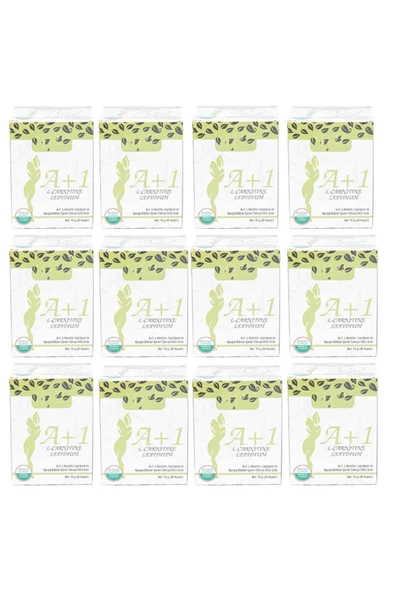 HHS HHS A1 L-carnitine Lepidium A 1 Bitkisel 30 Kapsül X 12adet Kutu - 3
