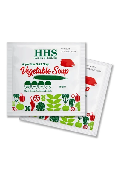 HHS HHS Elma Lifli Sebze Çorbası 15g 20 Ad - 2