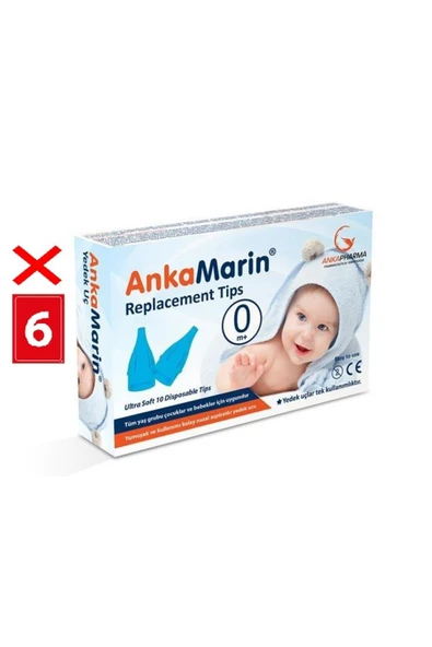 ANKAMARİN ANKAMARİN ANKAMARİN NAZAL YEDEK UÇ OTRİBEBE MUADİLİ HER BAŞLIĞA UYGUN 6 KUTU