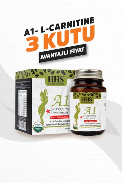 HHS HHS A+1 Bitkisel 30 Kapsül X 3 Adet
