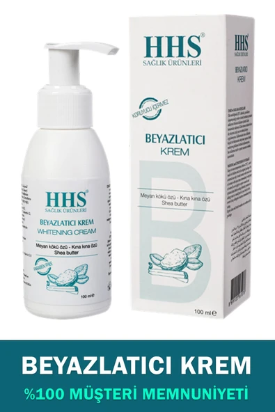 HHS HHS Beyazlatıcı Krem Parabensiz 100 ml