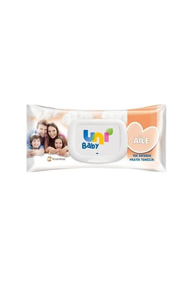 UNİ BABY UNİ BABY Aile Islak Mendil 90 Lı
