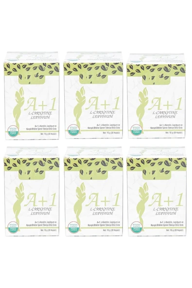HHS HHS A1 L-carnitine Lepidium A 1 Bitkisel 30 Kapsül X 6 Adet Kutu - 3