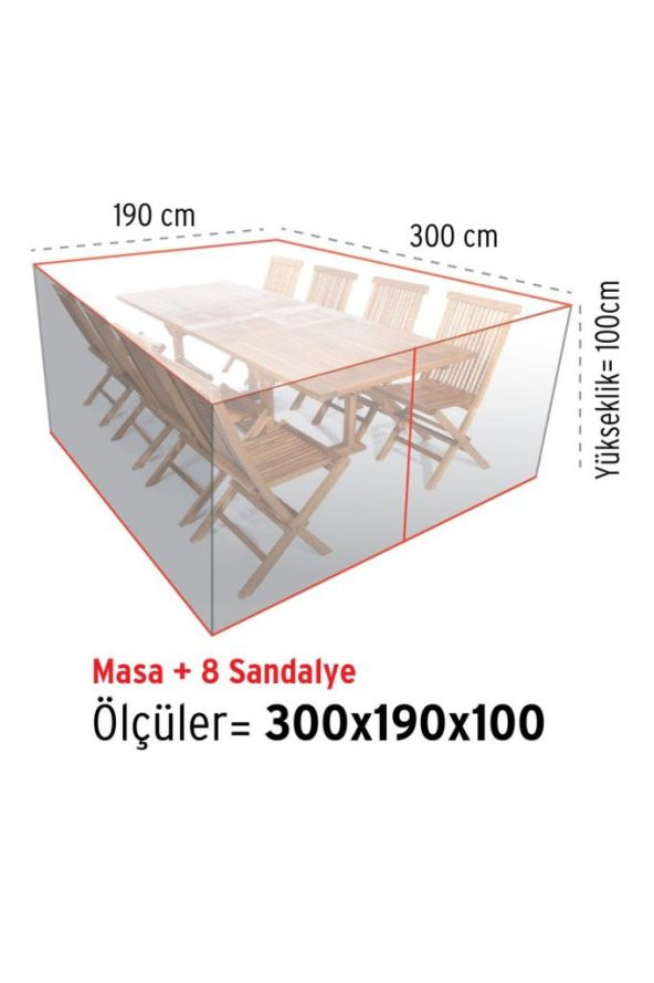Homaks Mobilya koruma örtüsü (300x190 h:100) (230020) - 2