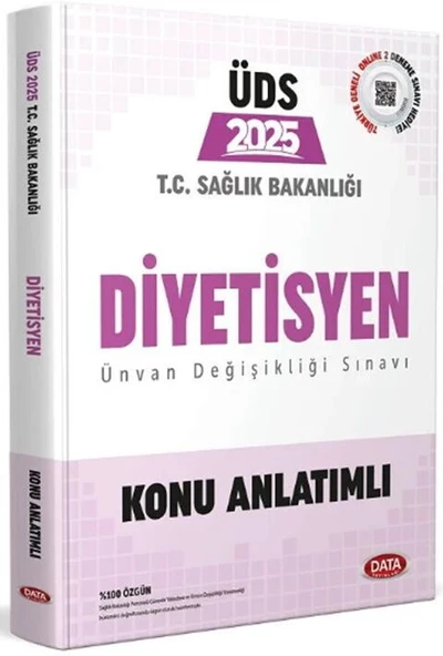 Data Yayınları 2025 GYS ÜDS Sağlık Bakanlığı Diyetisyen Konu Anlatımlı - Resim 2