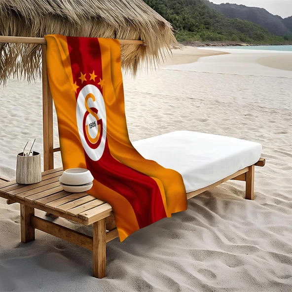 Dekoratif Modern Desenli Plaj Deniz Havlusu Peştamal 80x160 CM TRF06 RENKLİ 80 X 160