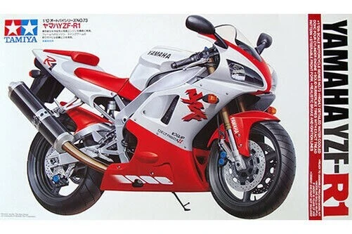 Yamaha YZF-R1 Motorbike 1:12 Plastique Model Motorsiklet Yapım Kiti