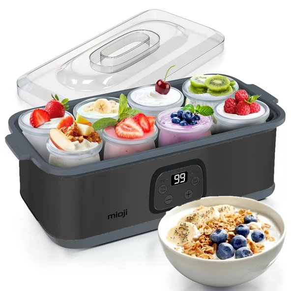 Mioji Mio YM8 Probiyotik Yoğurt & Kefir Yoğurt Yapma Makinesi - 2