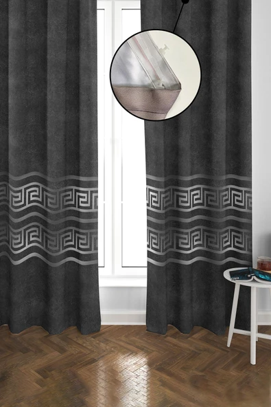 Blackout Işık Geçirmez Karartma Yüksek Kalite Fon Perde 140 x 270 RENKLİ 140 X 270