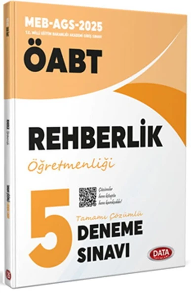 Data Yayınları 2025 ÖABT Rehberlik Öğretmenliği 5 Deneme Sınavı - 2