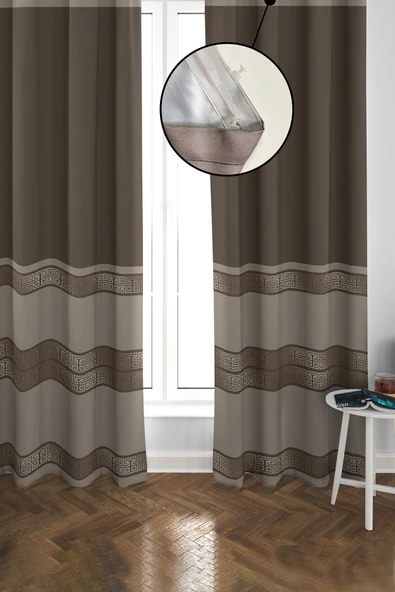 Blackout Işık Geçirmez Karartma Yüksek Kalite Fon Perde 140 x 270 RENKLİ 140 X 270