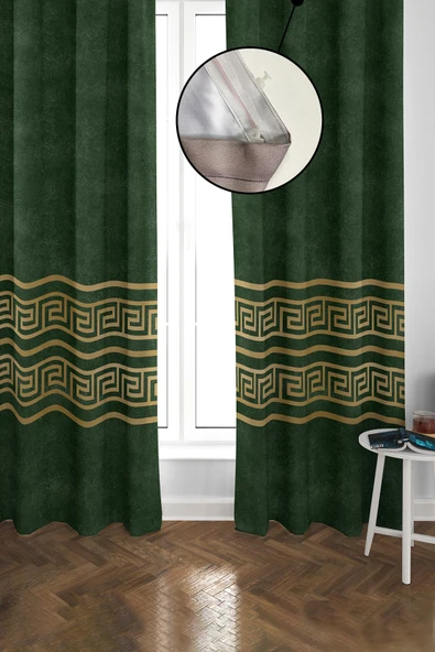 Blackout Işık Geçirmez Karartma Yüksek Kalite Fon Perde 140 x 270 RENKLİ 140 X 270