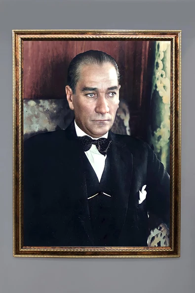 Atatürk Tablosu Portresi 50x70CM RENKLİ 50 X 70