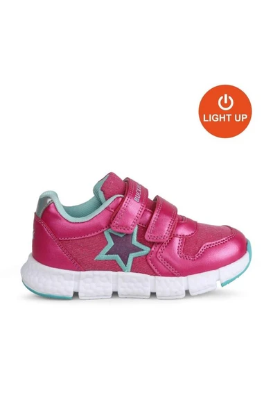 Buckhead BUCK3032 SANDY Kız Çocuk Işıklı Spor Ayakkabı Pembe 31-35