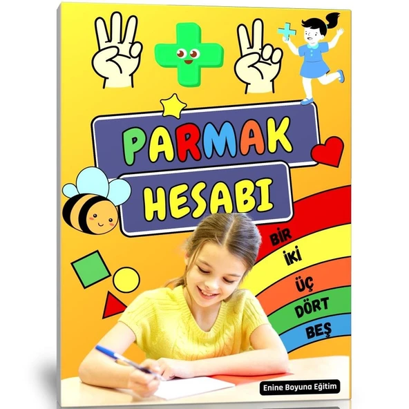 Parmakla Matematik Öğreten Ahşap Oyuncak (Toplama-Çıkarma)