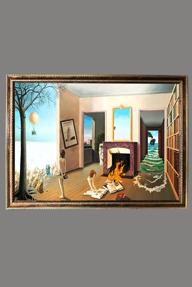 Hafızanın Boşluklarında Tablosu Portresi 50x70CM RENKLİ 50 X 70