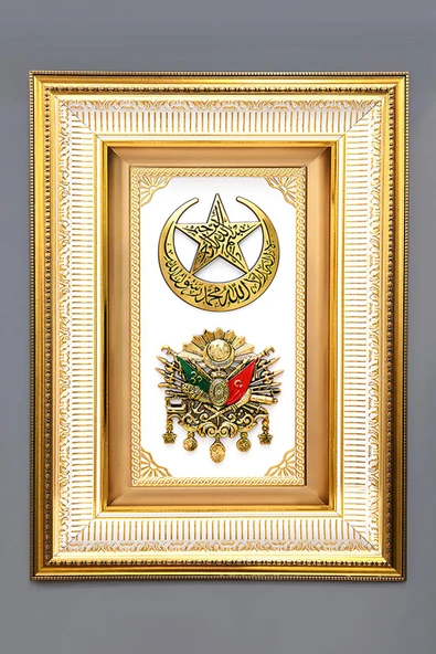 Dekoratif Modern Desenli Çerçeveli Tablo Duvar Tablosu 50x70cm RENKLİ 50 X 70