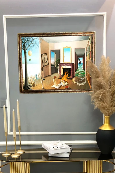 Hafızanın Boşluklarında Tablosu Portresi 50x70CM RENKLİ 50 X 70 - 2