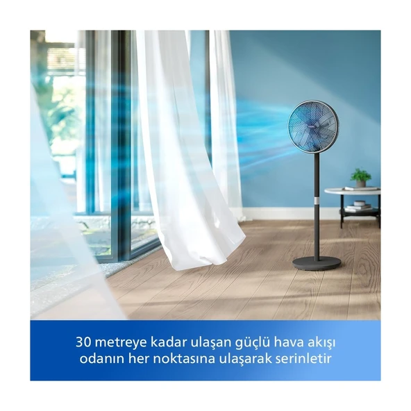 CX3550/01 Weu/eeu Pedestal Fan Dıg. Black - 3