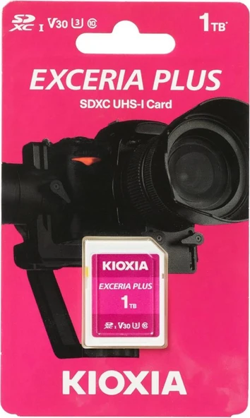 Kioxia Exceria Plus SD Card 1TB U3 V30 - Outlet ürün görseli