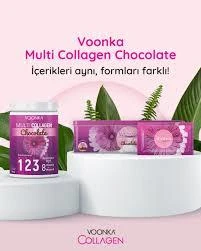 Voonka Multi Collagen Chocolate 380 gr - Resim 2