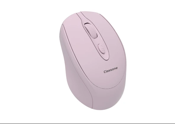 Classone CBT16 Bluetooth 2.4 Ghz Şarj Edilebilir Kablosuz Mouse Pembe - 2