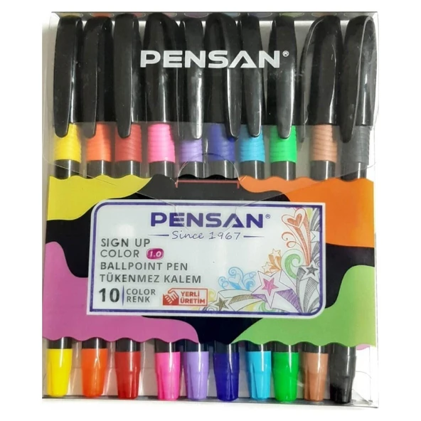 PENSAN TÜKENMEZ KALEM SIGN UP 1 MM RENKLİ