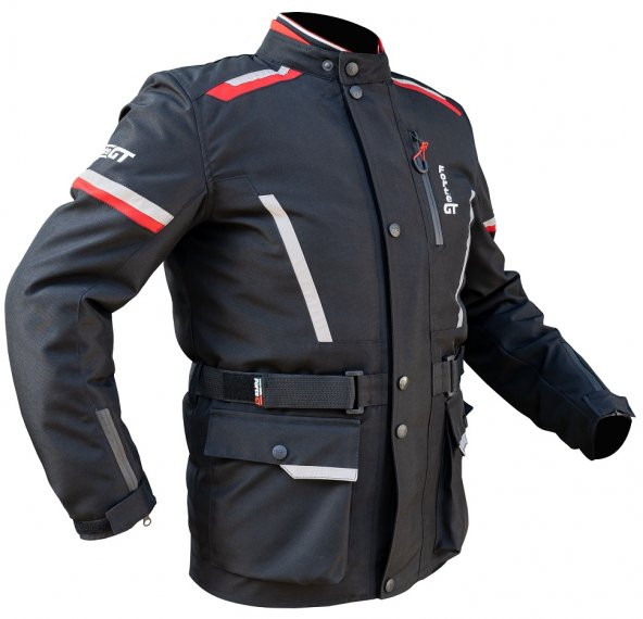 Motosiklet Montu Uzun Model 4 Mevsim Full Korumalı 600 Denye Polyester Sağlam Kumaş Kurye Motor Mont