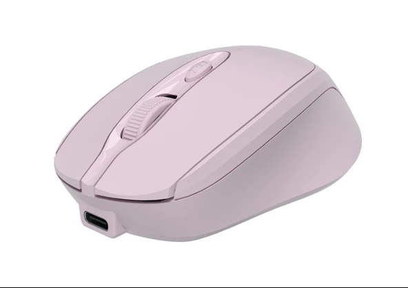 Classone CBT16 Bluetooth 2.4 Ghz Şarj Edilebilir Kablosuz Mouse Pembe - 4