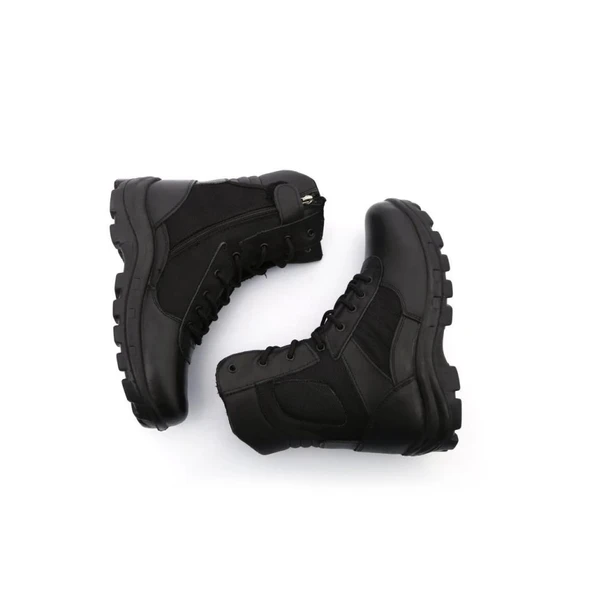 Carinio Hakiki Deri Askeri Taktik Bot (Çöl, Taktik, Dağcı Botu - Uzun) - 10