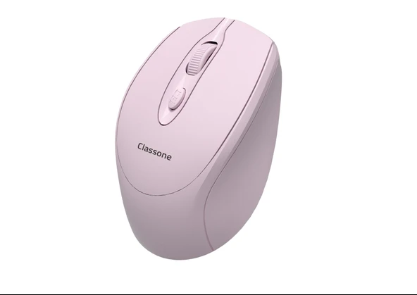 Classone CBT16 Bluetooth 2.4 Ghz Şarj Edilebilir Kablosuz Mouse Pembe - 3