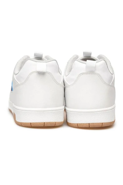 hummel Versay 900643-9241 Beyaz & Mavi & Kırmızı Unisex Günlük Spor Ayakkabı - Resim 4