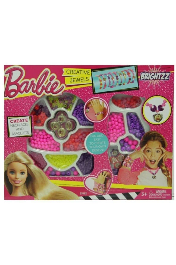 DEDE Barbie Büyük Boncuk Takı Seti - Resim 2
