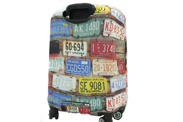 (My#15 Plakalar) VALİZ İÇİN KILIF - 4