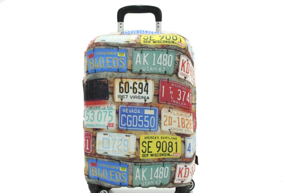 (My#15 Plakalar) VALİZ İÇİN KILIF - 5