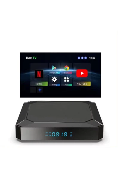 Shoamı SH-SB3 4K HDR10+ Android 13 TV Box 4GB Ram 32GB ROM Sesli Kumanda - 5