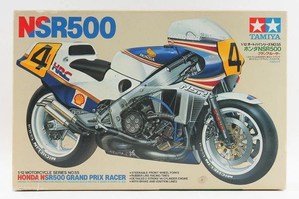 Tamiya Honda NS500 Grand Prix Racer 1/12 Motosiklet Model Maket Yapım Kiti