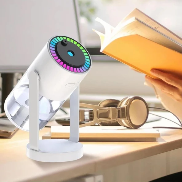 Mioji Mio AH8 RGB Işıklı 280ml Hava Nemlendirici Beyaz - 6