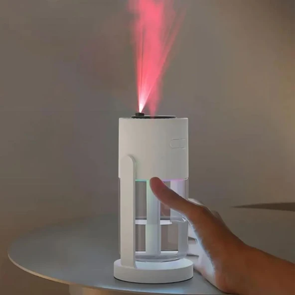 Mioji Mio AH8 RGB Işıklı 280ml Hava Nemlendirici Beyaz - 4