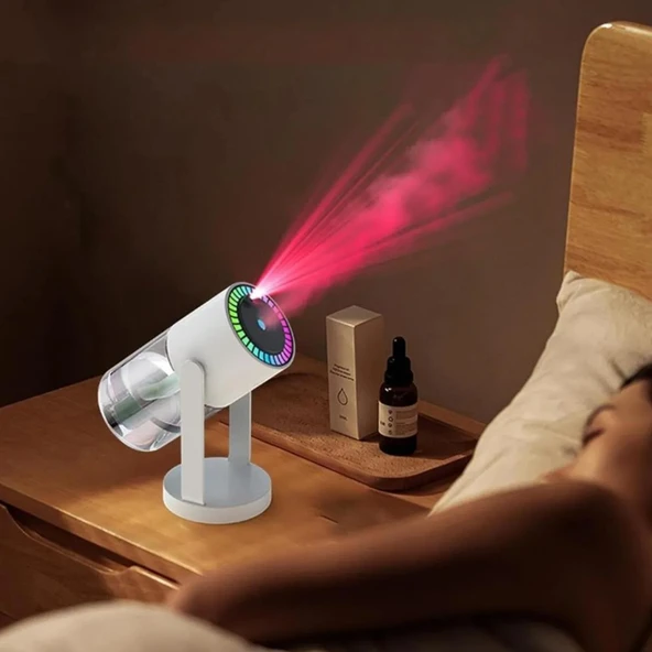 Mioji Mio AH8 RGB Işıklı 280ml Hava Nemlendirici Beyaz - 5