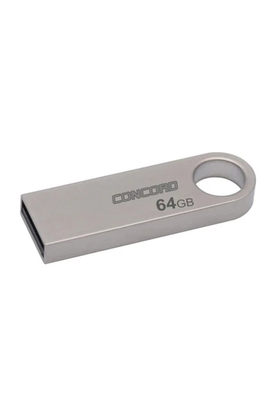 64 Gb Usb 2.0 Double Metal Flash Bellek (c-u64)