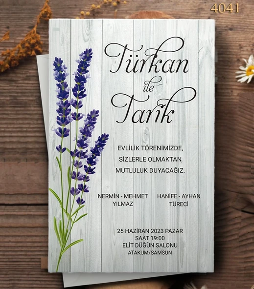 aldialiyor  4041 EKOLİFE DÜĞÜN VE NİŞAN DAVETİYESİ 500 ADET AL 200 ADET BİZDEN ürün görseli