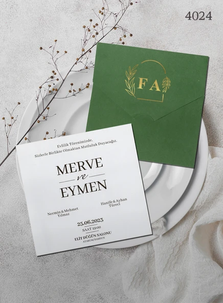 aldialiyor  4024 EKOLİFE DÜĞÜN VE NİŞAN DAVETİYESİ 500 ADET AL 200 ADET BİZDEN ürün görseli