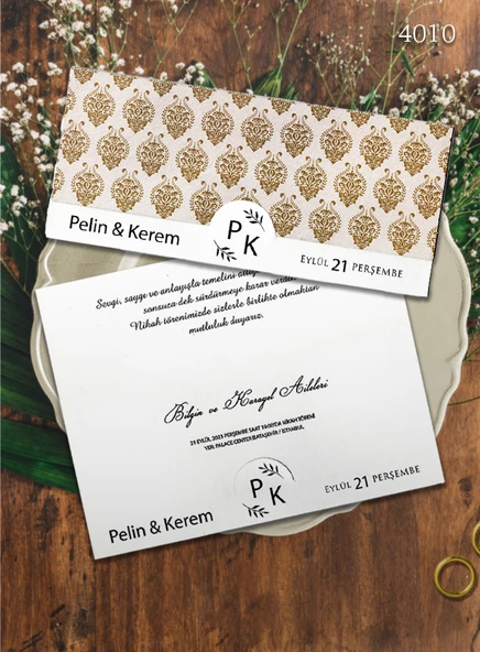 aldialiyor  4010 EKOLİFE DÜĞÜN VE NİŞAN DAVETİYESİ 300 ADET AL 100 ADET BİZDEN ürün görseli