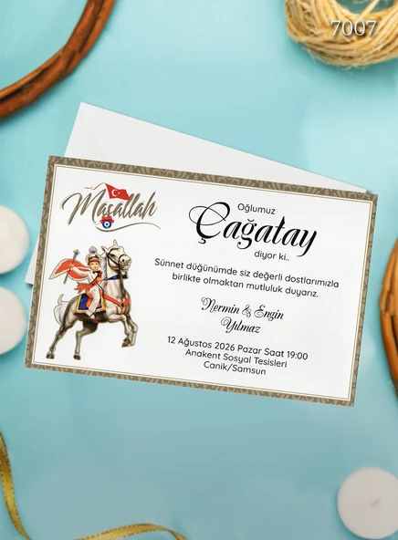 aldialiyor  7007 EKOLİFE SÜNNET DAVETİYESİ 500 ADET AL 200 ADET BİZDEN ürün görseli